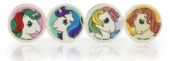 My Little Pony Erasers - Set Of 4 - NEW