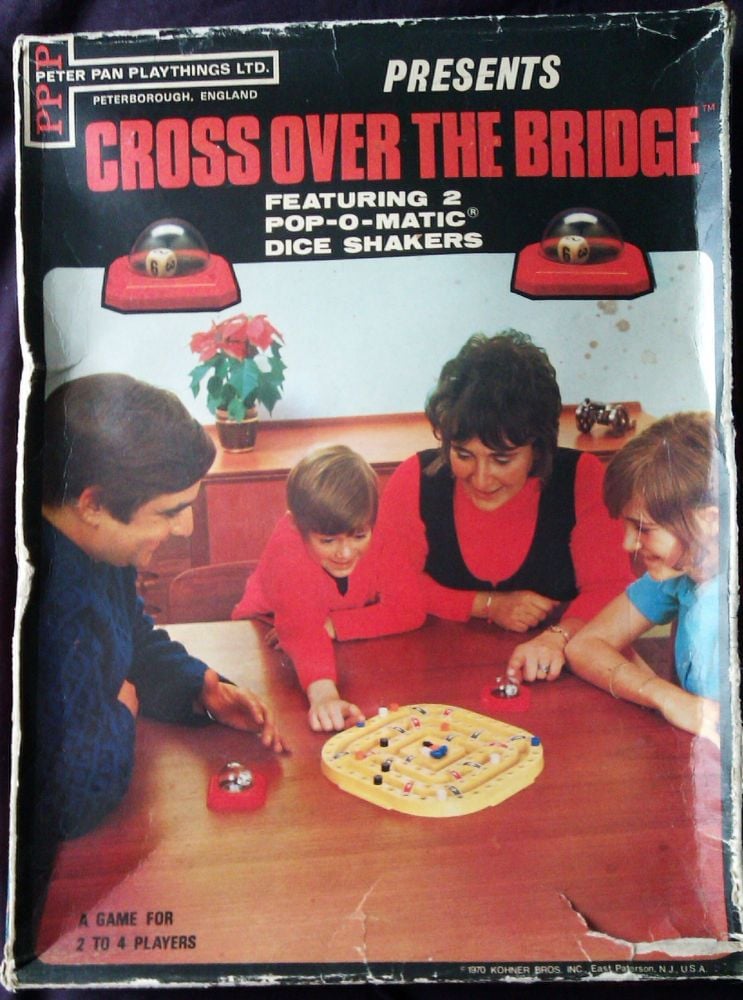 Cross Over The Bridge - Pop-O-Matic - Peter Pan Playthings - 1970