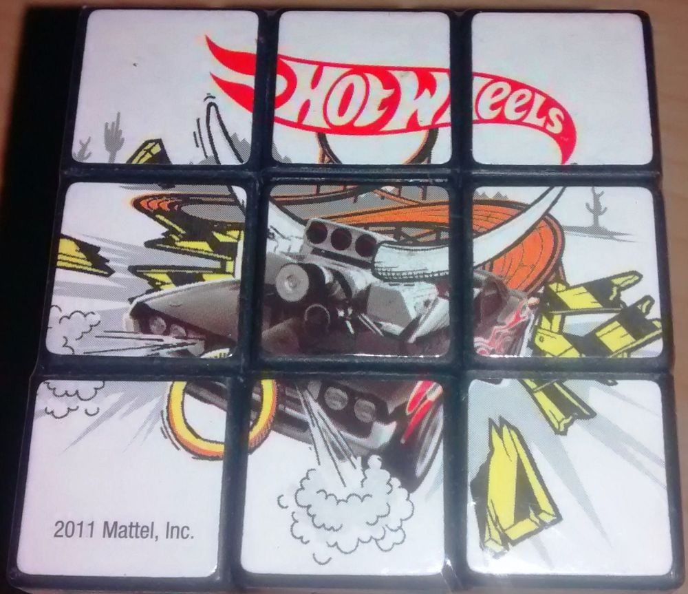 Hot Wheels Puzzle Cube - NEW