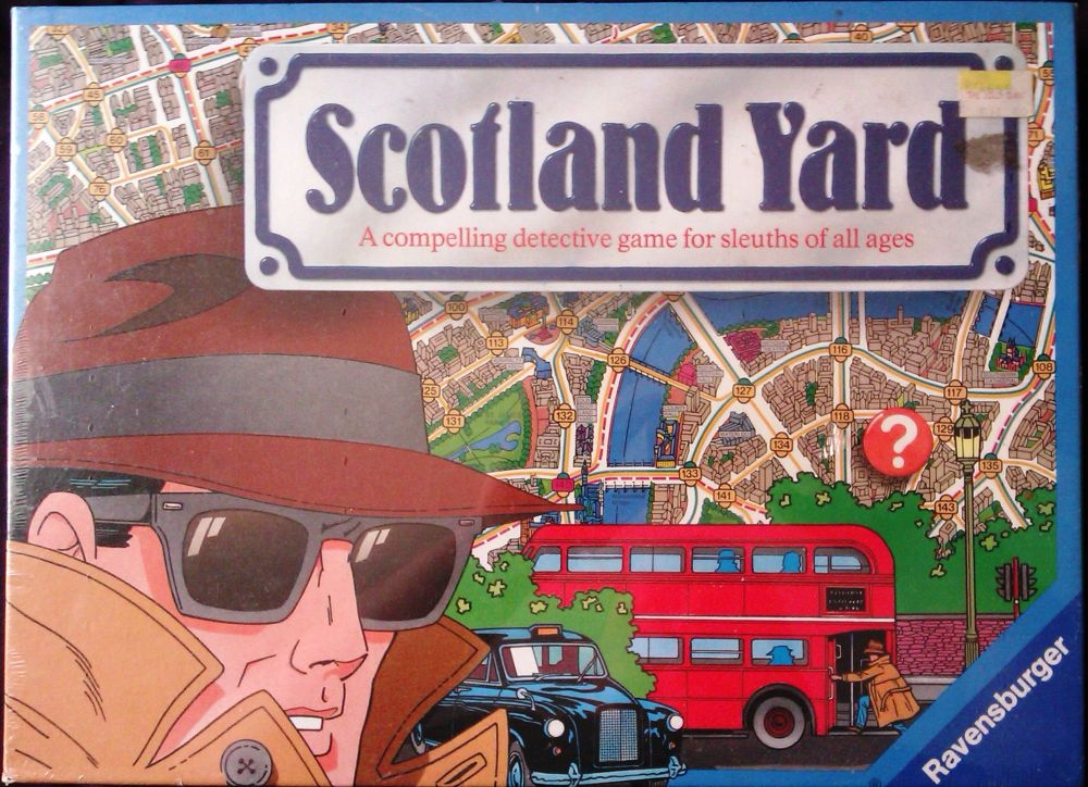 Scotland Yard Game - Ravensburger - 1983 - NEW