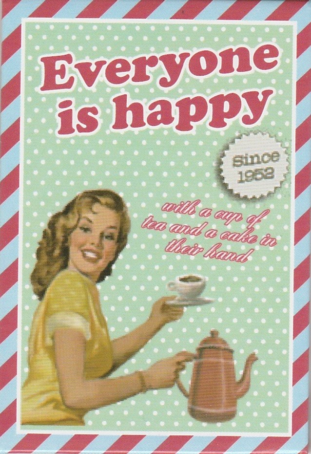 Vintage Style Magnet - Everyone Is Happy - NEW