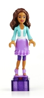 Barbie Mega Bloks Minifigure - On-The-Go Nikki - NEW