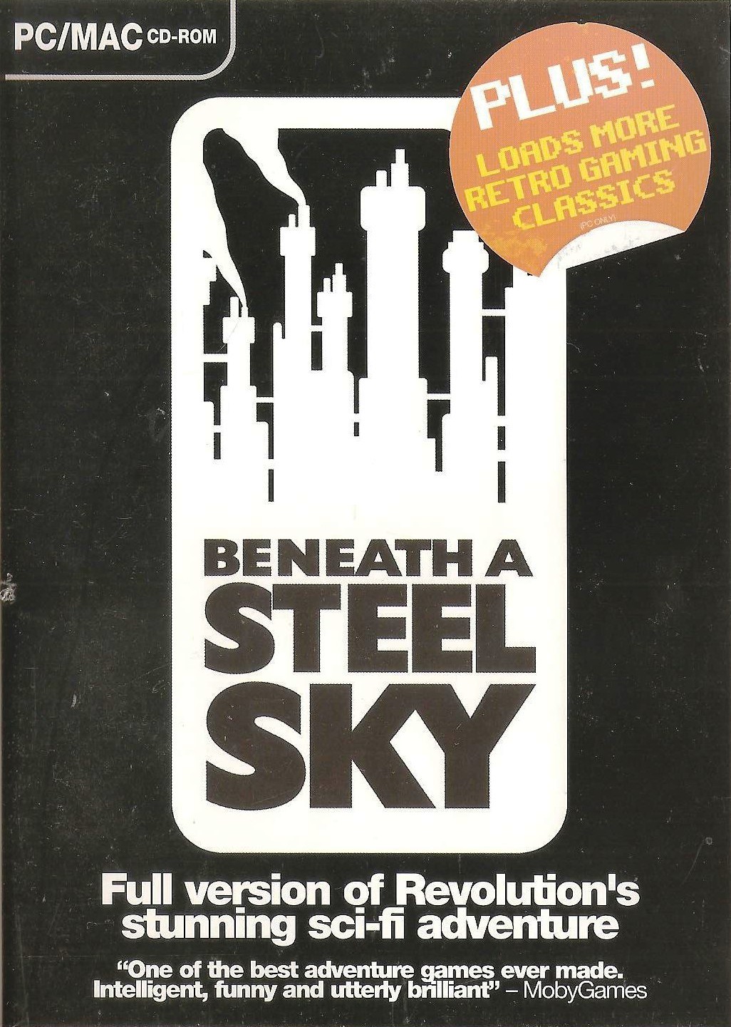 Retro Gamer Magazine Cover Disc - Beneath A Steel Sky - 2004