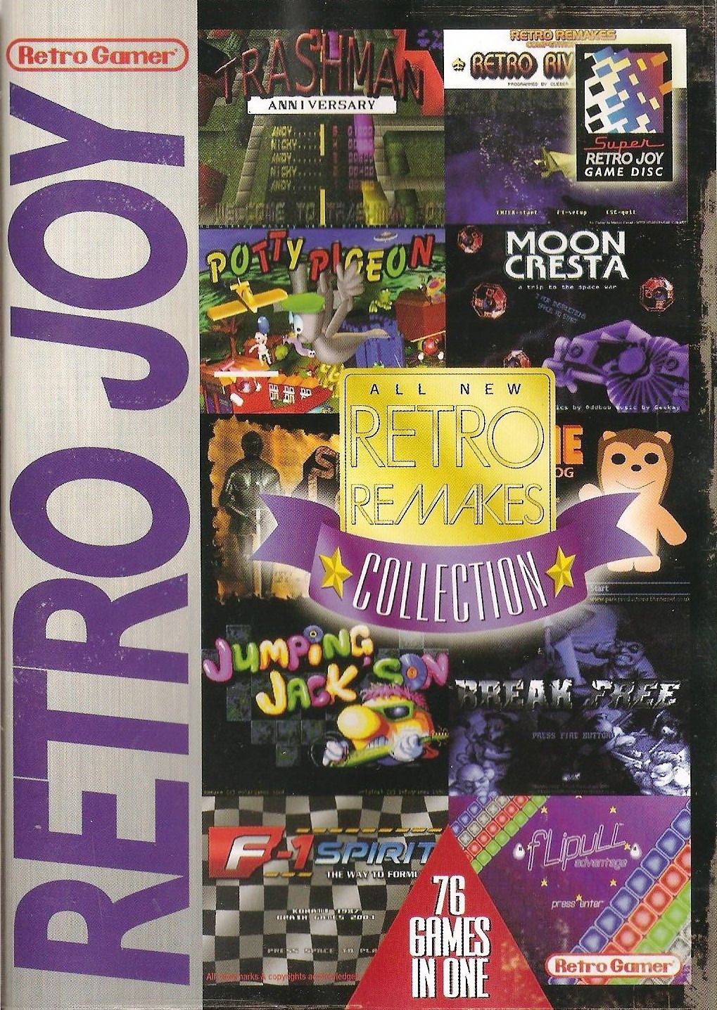 Retro Gamer Magazine Cover Disc - Retro Remakes Collection - 2004