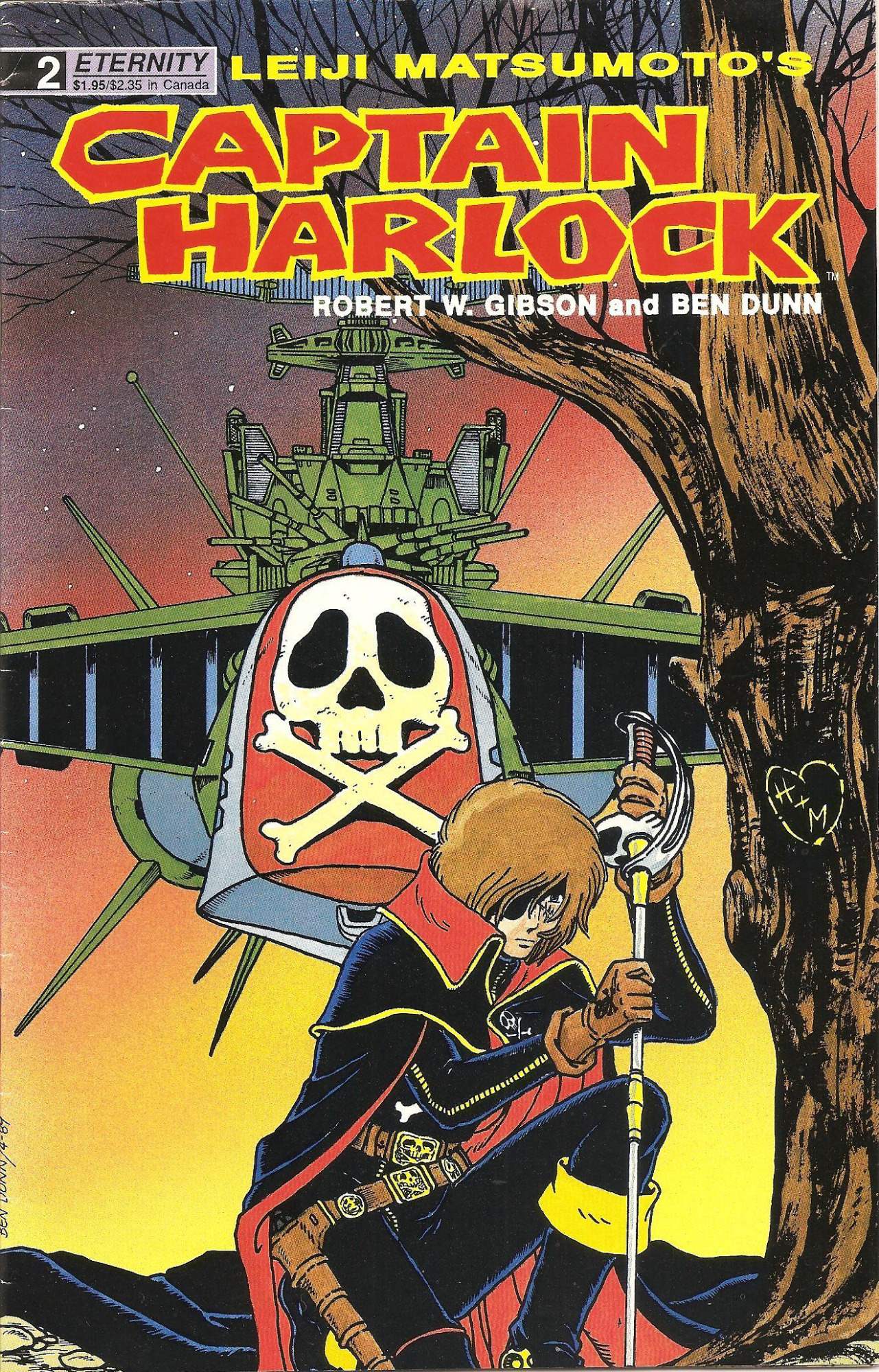 Captain Harlock - Leiji Matsumoto - Issue 2 - Eternity Comics