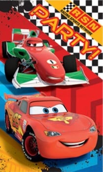 Cars - Invitations - Set Of 8 - Pixar - NEW
