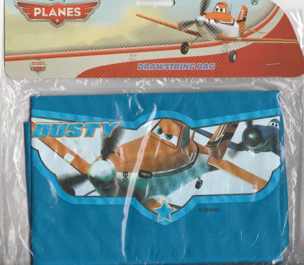 Planes - Swimming / PE Kit Drawstring Bag - Pixar - NEW