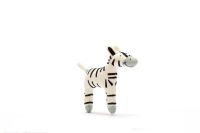 Small Organic Cotton Zebra Soft Toy