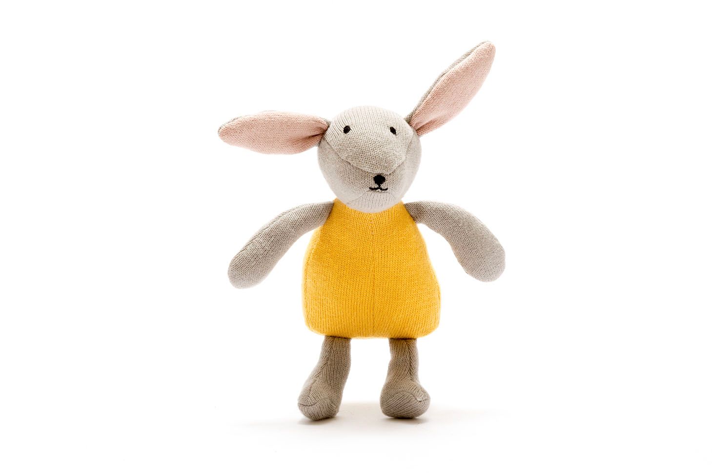 Where to Find Organic, Eco Friendly Stuffed Animals - tiny yellow