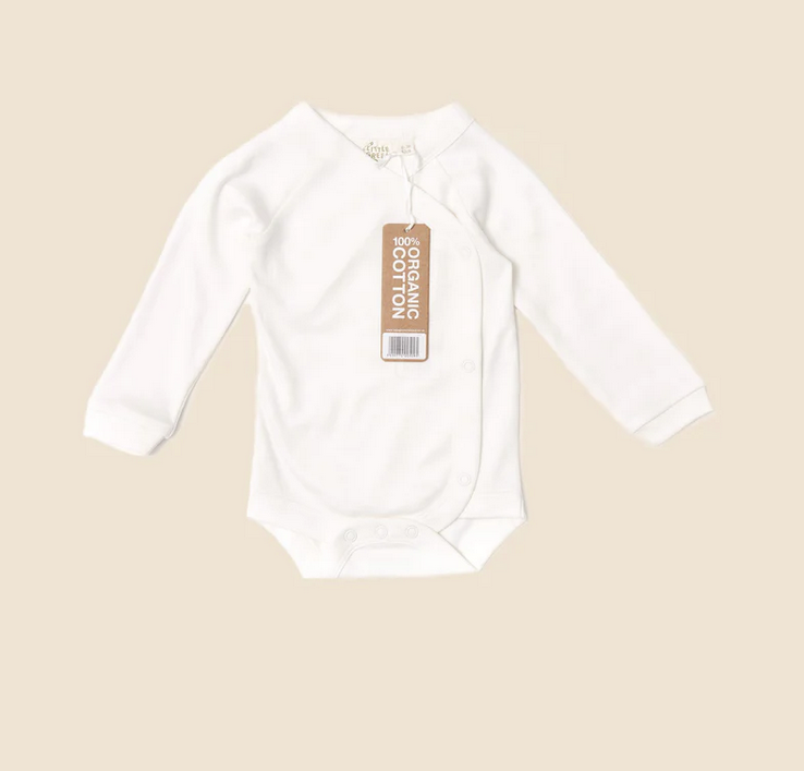 Natural Long Sleeve Wrapped Baby Body