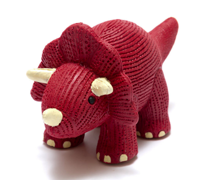 My First Triceratops Teether - Rubber