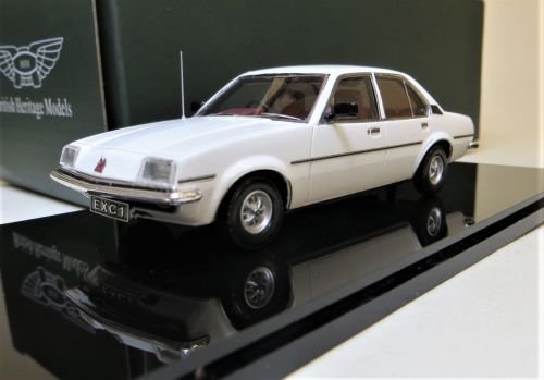 EXC 1a: 1980 VAUXHALL CAVALIER MK 1 1600GL, WHITE WITH A RED INTERIOR.