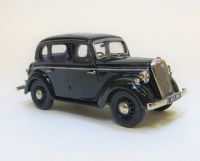 BHC 01: 1946-48 WOLSELEY EIGHT SALOON. HAND BUILT IN WHITE METAL. CONNAUGHT GREEN. 