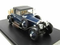 ROLLS-ROYCE 1920 SILVER GHOST DOCTOR'S COUPE, BLUE WITH BLACK MUDGUARDS. SCALE: 1 43.