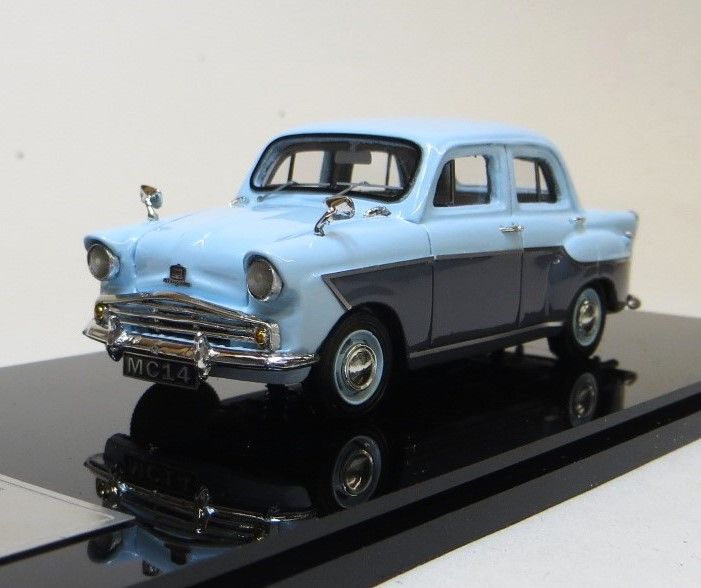 1 MC 14: 1959 STANDARD PENNANT, SKY BLUE OVER GREY.