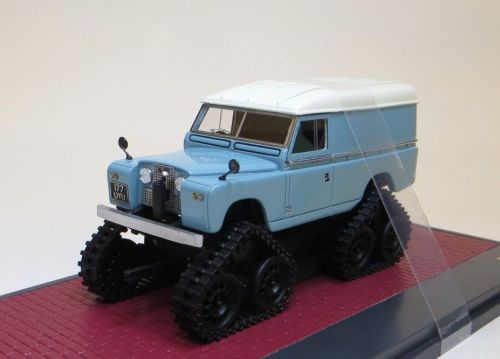 1958 LAND ROVER SERIES II, CUTHBERSON CONVERSION, WHITE OVER TURQUOISE. SCA
