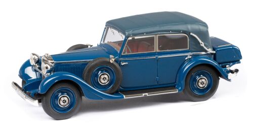 1 1933-36 MERCEDES BENZ W18 SWB CLOSED CABRIOLET, BLUE. LTD: 250.