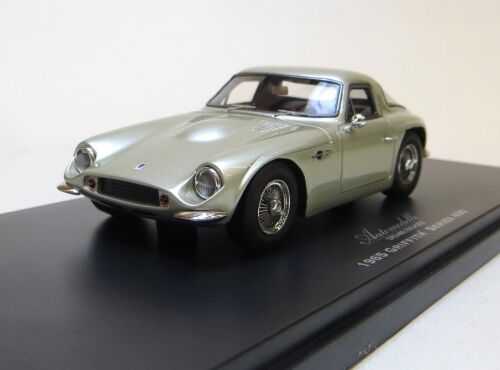 1967 TVR GRIFFITH SERIES 400 COUPE, SILVER, SCALE 1:43. LIMITED EDITION: 99