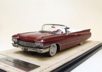 1 STAMP: 1960 CADILLAC SERIES 62 OPEN CONVERTIBLE , METALLIC POMPEIAN RED ***SOLD OUT***SOLD OUT***