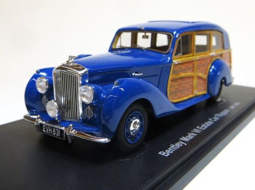 1949 BENTLEY MK VI, WOODY ESTATE, RIPPON, ROYAL BLUE.