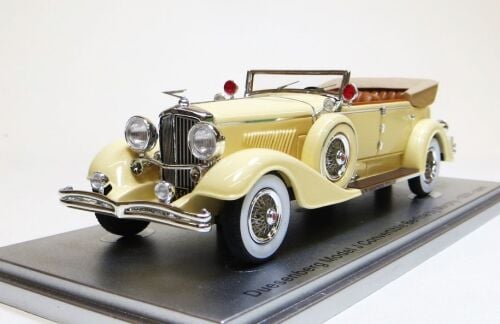 1929 DUESENBERG MODDEL J BERLINE, OPEN CONVERTIBLE, MURPHY. YELLOW ***LAST 