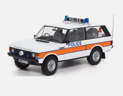 1979 RANGE ROVER CLASSIC, WORCESTER CONSTABULARY. SCALE 1:18.