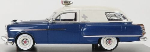 1 1954 PACKARD HENNEY JR AMBULANCE, BLUE/WHITE. DUE IN! LTD: 250.