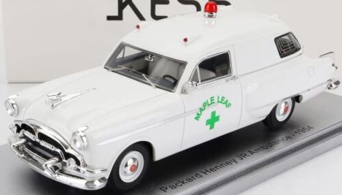 1 1954 PACKARD HENNEY JR AMBULANCE, MAPLE LEAF. DUE IN! LTD: 250.