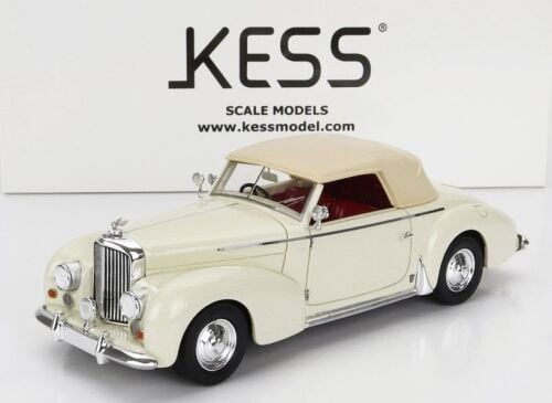 1 1948 BENTLEY MK VI COUPE CABRIO, BY GRABER, CLOSED, WHITE.