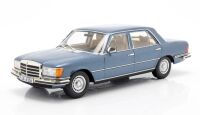 1975-80 MERCEDES BENZ 6.9 (W116) S-CLASS. METALLIC BLUE. SCALE 1:18 ***SOLD***