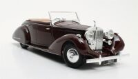 1937 ROLLS-ROYCE 25/30 OPEN TOURER, GURNEY NUTTING, SOLID WHEELS, MAROON.