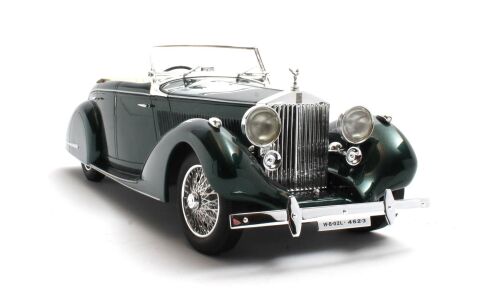 1937 ROLLS-ROYCE 25/30 OPEN TOURER, GURNEY NUTTING, WIRE WHEELS, DARK GREEN