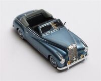 1952 MERCEDES BENZ 220A, W187, OPEN CABRIOLET, WENDLER. METALLIC BLUE.