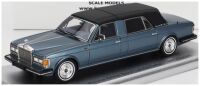 1987 ROLLS-ROYCE SILVER SPUR LANDAULETTE, CLOSED, METALLIC BLUE. LTD: 250.