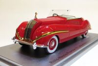 1 1947 ROLLS-ROYCE PHANTOM III, LABOURDETTE VUTOTAL, OPEN CABRIOLET. RED. LTD: 250.