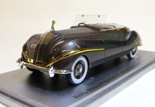 1 1947 ROLLS-ROYCE PHANTOM III, LABOURDETTE VUTOTAL, OPEN CABRIOLET. BRONZE