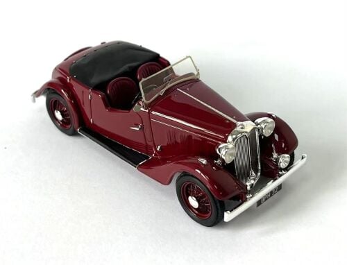 1 1934-35 ROVER 12HP P1 OPEN TOURER, MAROON. IN STOCK NOW!
