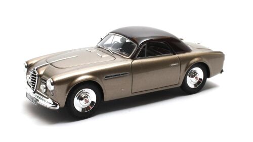 1950 ALFA ROMEO 6C 2500S SUPERGIOIELLO GHIA COUPE, MAROON OVER COPPER.