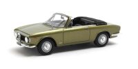 1964 ALFA ROMEO GIULIA GTC OPEN CABRIOLET, METALLIC OLIVE GREEN.