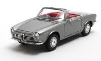 1963 ALFA ROMEO GIULIA GT OPEN SPYDER PROTOTIPO, STEEL GREY.