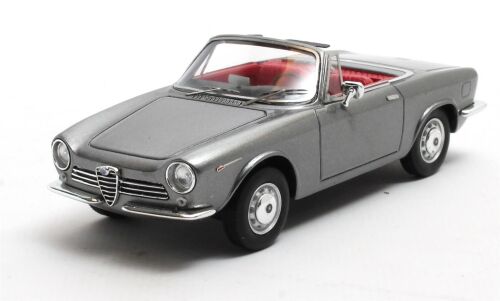 1963 ALFA ROMEO GIULIA GT OPEN SPYDER PROTOTIPO, STEEL GREY.