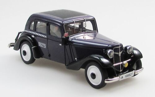 1 1934-36 ADLER TRUMPF JUNIOR 4-DR, BERLIN TAXI. PURPLE.