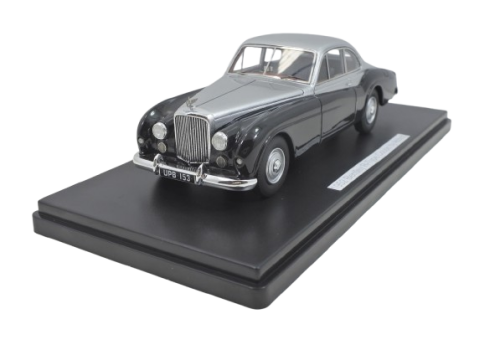 ESVAL: 1952 BENTLEY R-TYPE COUPE, ABBOTT. SILVER/BLACK. NO REAR SPATS.