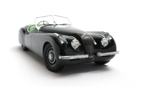 1948 JAGUAR XK120 OPEN TWO-SEATER, BRITISH RACING GREEN.