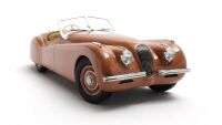 1948 JAGUAR XK120 OPEN TWO-SEATER, BRONZE.