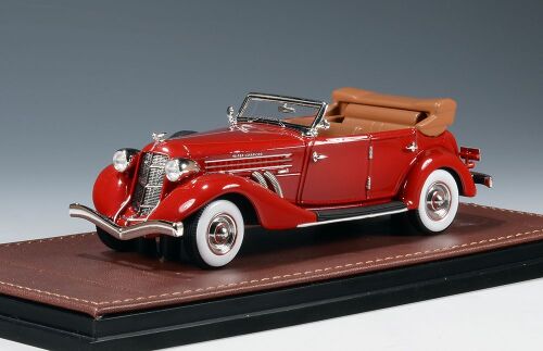 1 GLM: 1935 AUBURN 851 SUPERCHARGED PHAETON, OPEN. RED.