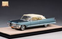 1 STAMP: 1962 CADILLAC SERIES 62 CLOSED CONVERTIBLE, NEPTUNE BLUE METALLIC ***LAST ONE***