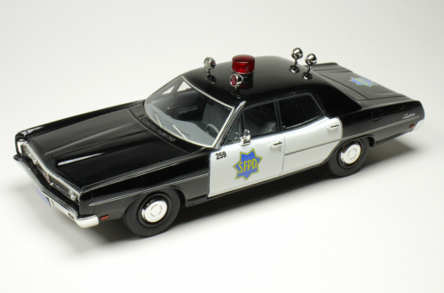 1 1970 FORD GALAXIE STATION WAGON, SAN FRANCISCO POLICE DEPARTMENT. ARRIVAL
