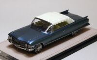 1 STAMP: 1962 CADILLAC SERIES 62 CLOSED CONVERTIBLE, NEPTUNE BLUE METALLIC ***LAST ONE***