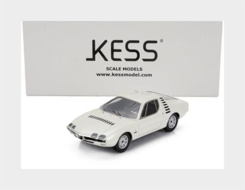 1 KESS: 1967 ALFA ROMEO MONTREAL EXPO COUPE, WHITE. PRE-ORDER NOW!